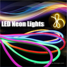 80led/m Epistar led chip DIP led neon flex green SMD5050 RGB Jacket 110v green led neon flex rope light